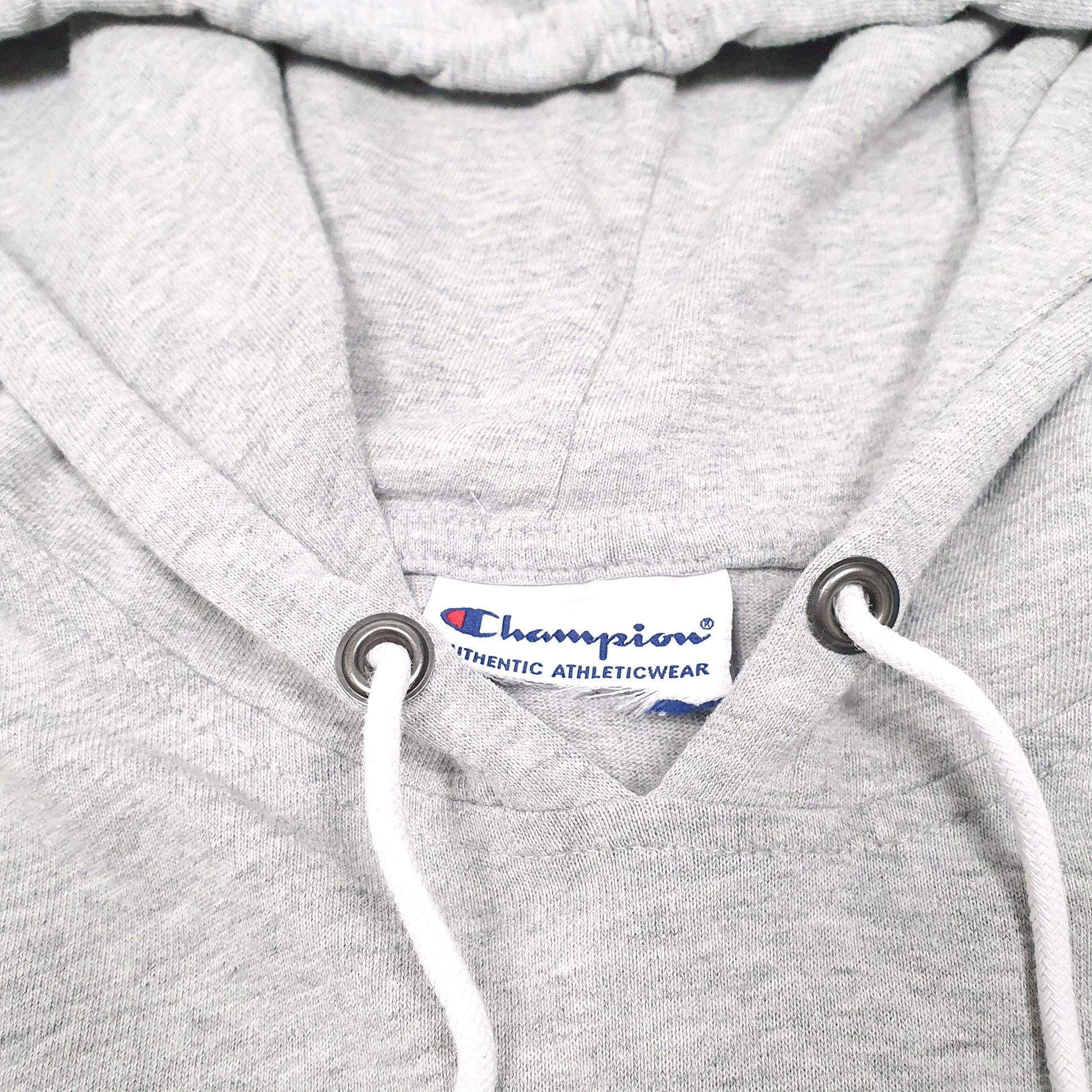 Mens Grey Champion Lightweight Hoodie Jumper