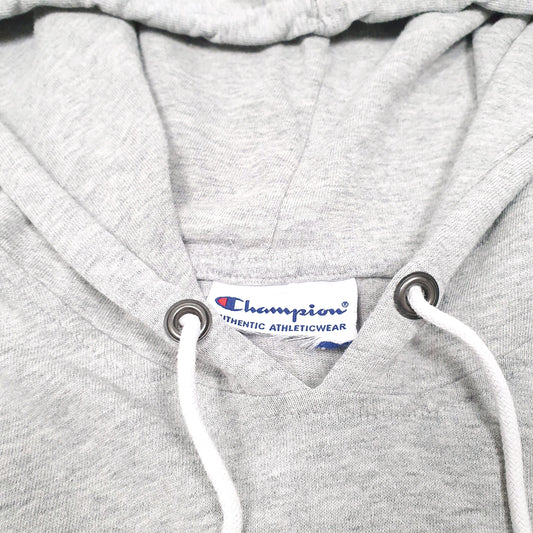 Mens Grey Champion Lightweight Hoodie Jumper