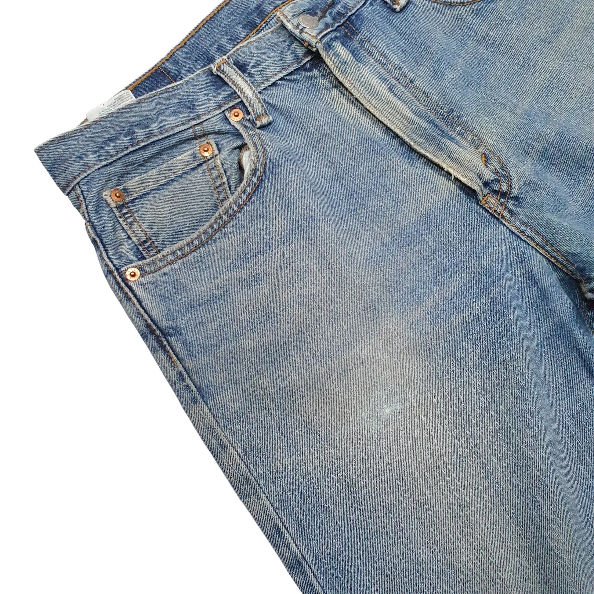 Mens Blue Levis  516 JeansW34 L28