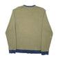 Mens Green Calvin Klein Lightweight Crewneck Jumper
