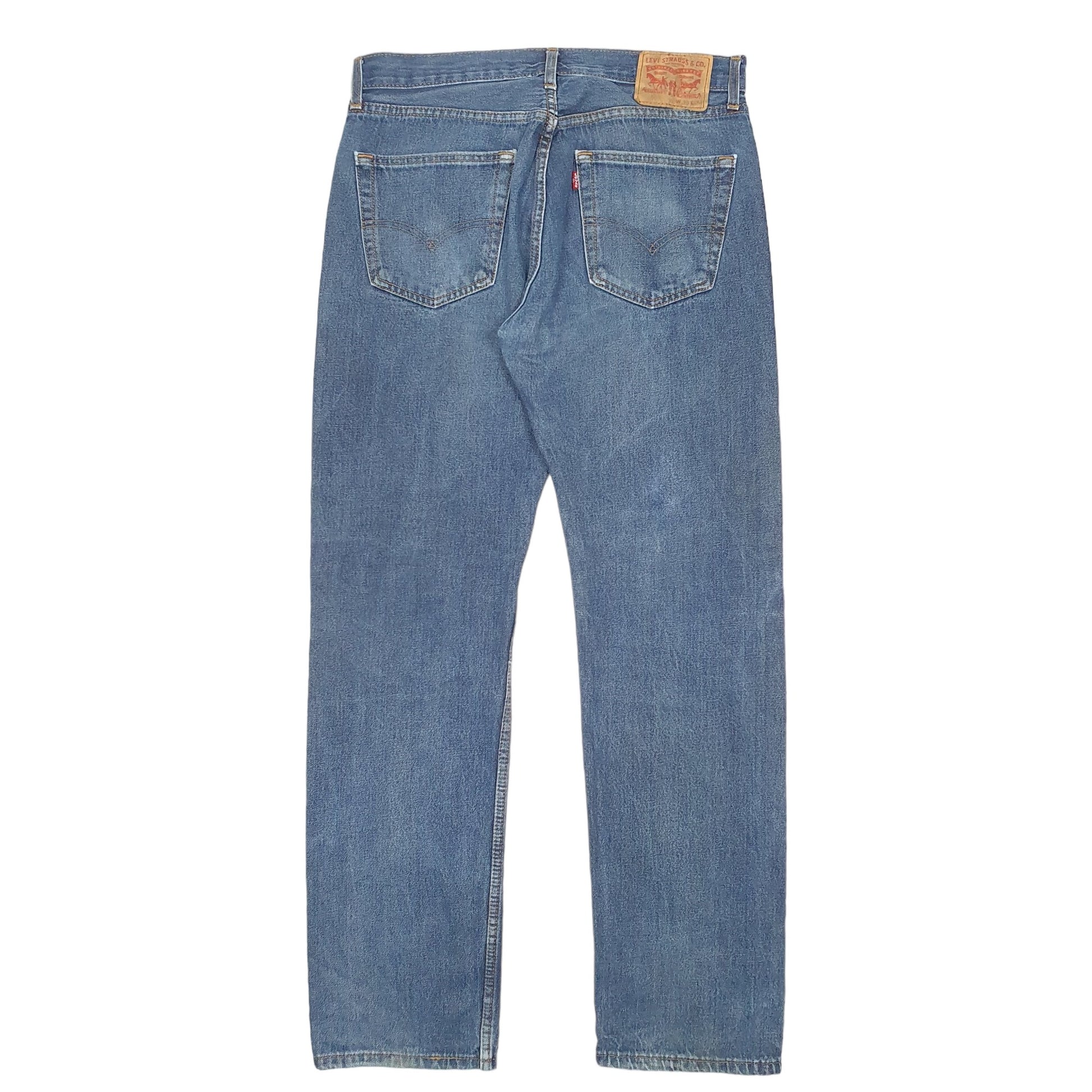 Mens Blue Levis  505 JeansW33 L34