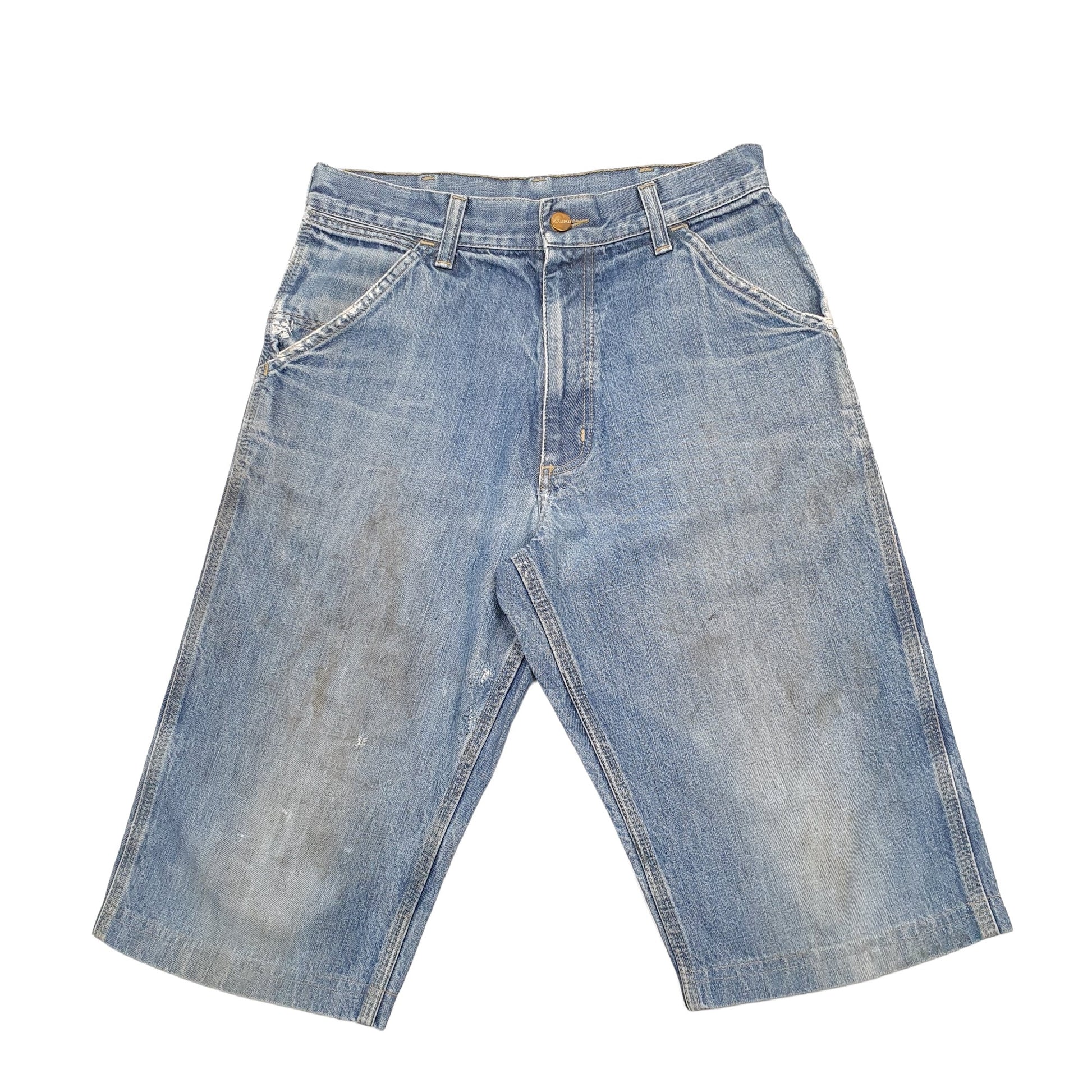 Mens Blue Carhartt  Denim Shorts