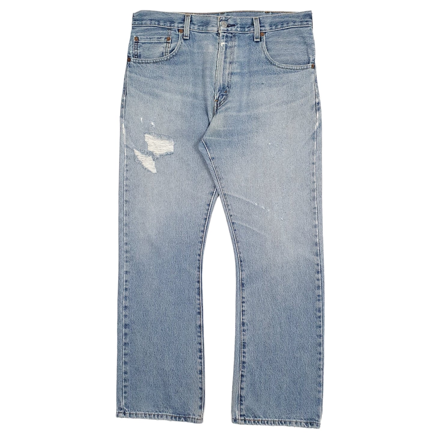 Mens Blue Levis  517 JeansW34 L30