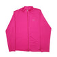 Womens Pink Reebok Active Running Sport Full Zip Jumper