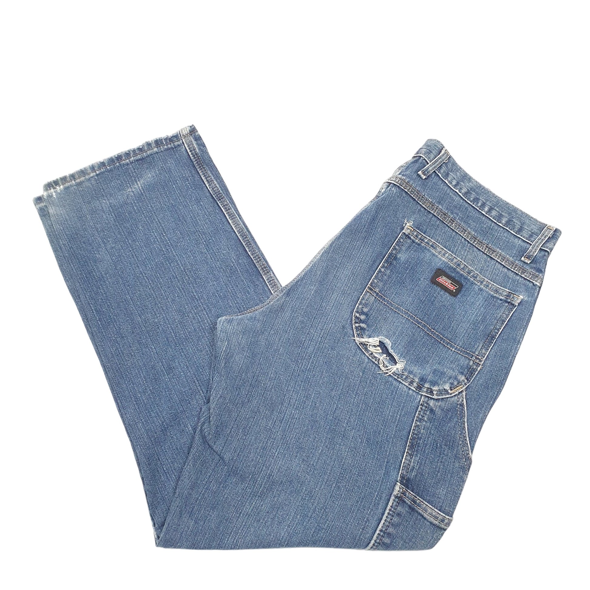Mens Blue Dickies Carpenter Carpenter JeansW38 L34
