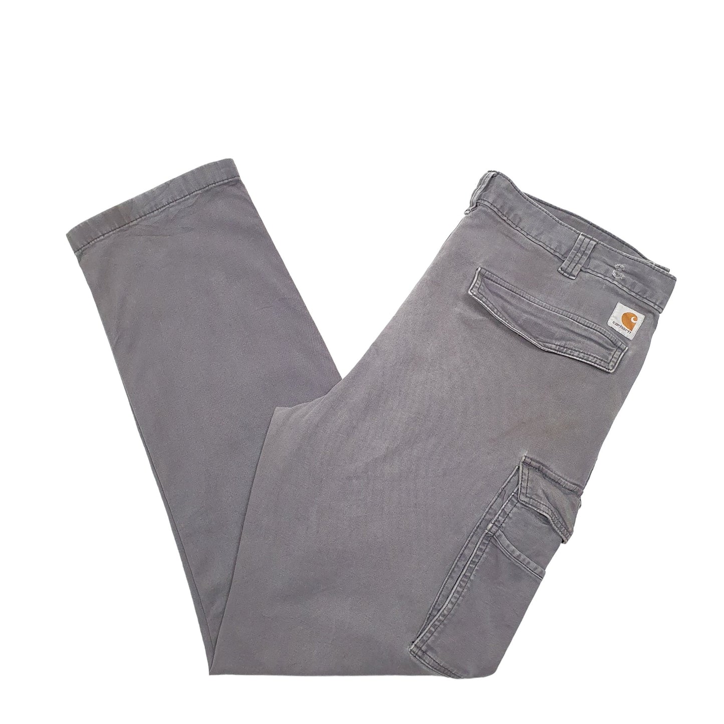 Mens Grey Carhartt  Cargo Trousers