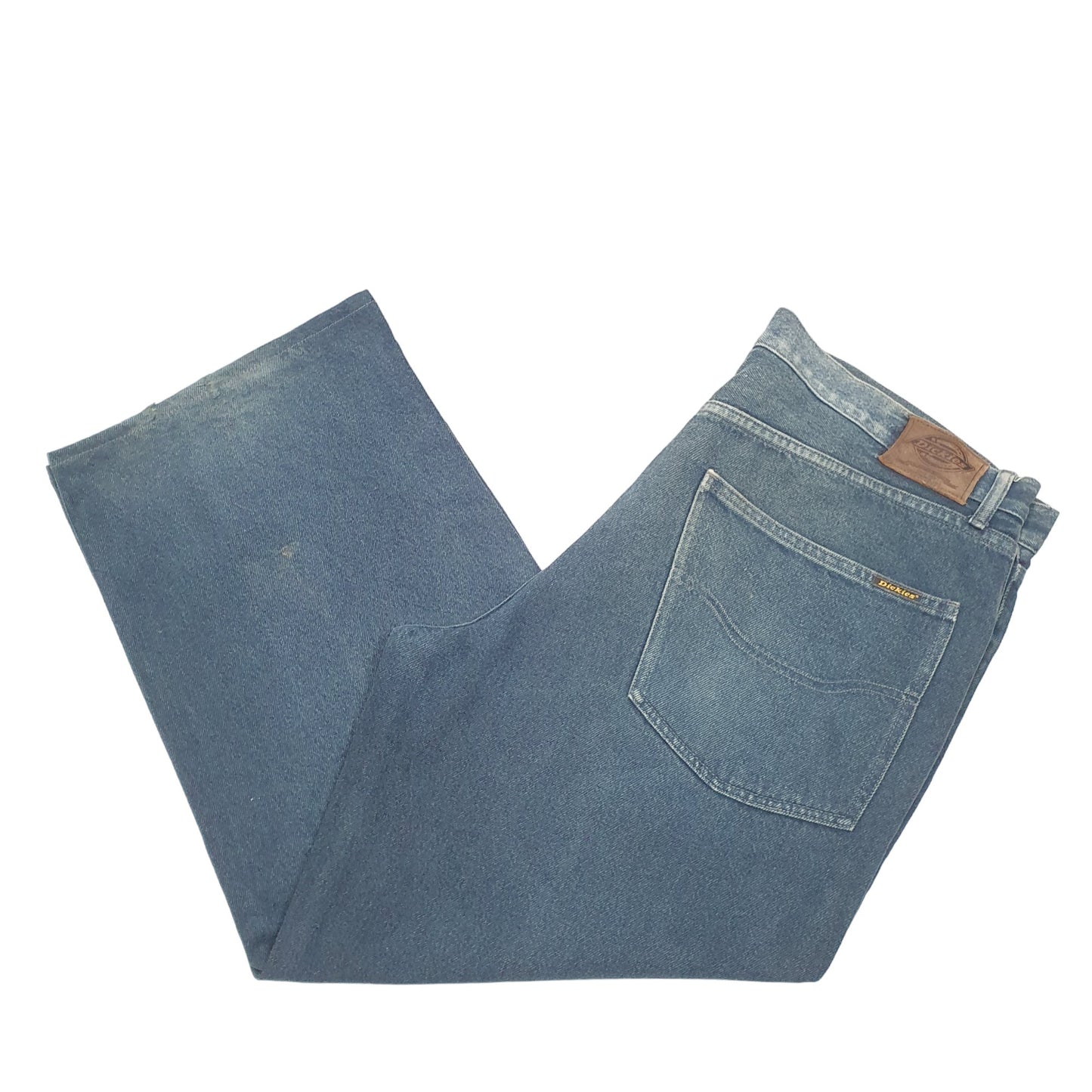 Mens Blue Dickies Straight Baggy Casual JeansW40 L27