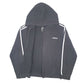 Womens Black Adidas Hoodie Full Zip Jumper