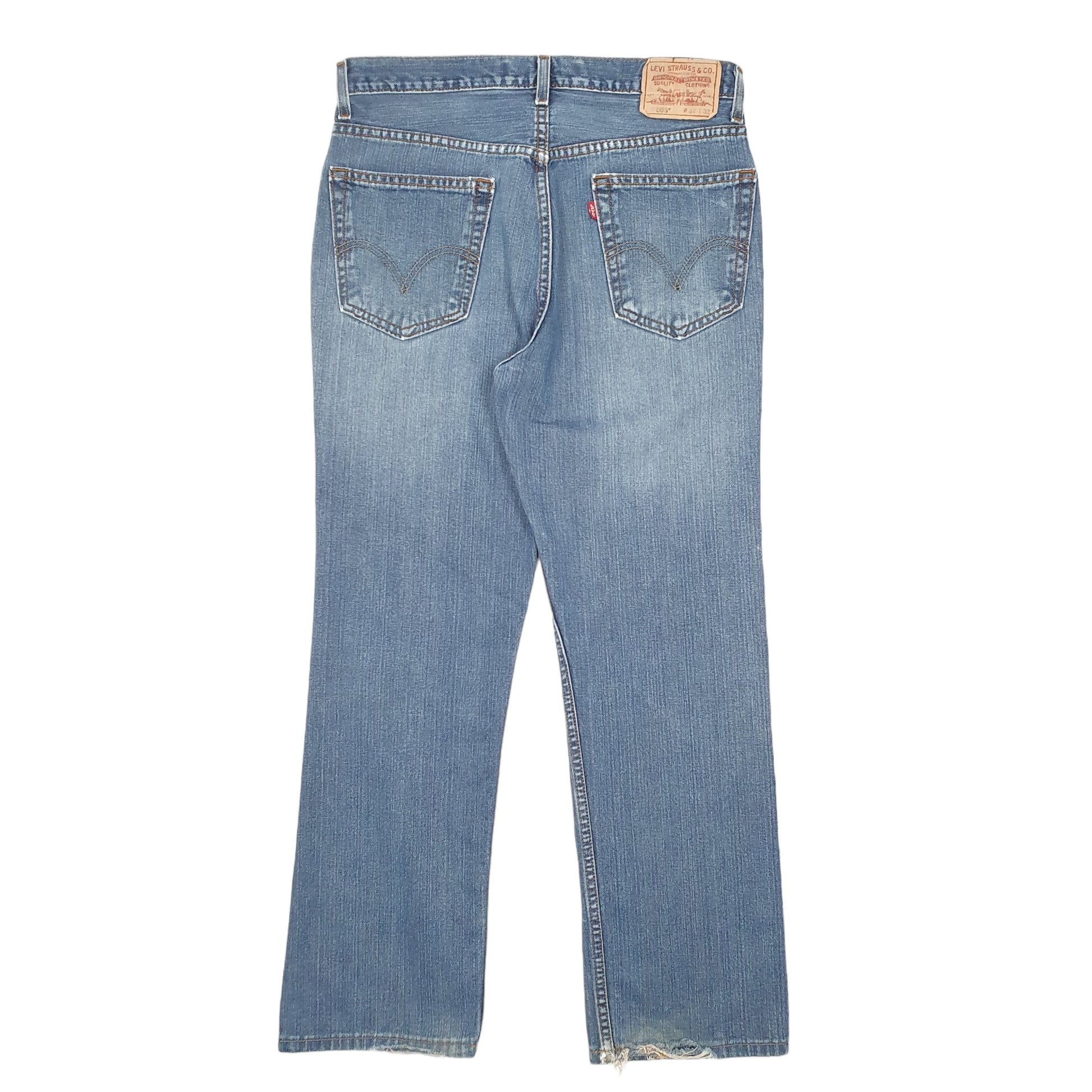 Mens Blue Levis  505 JeansW32 L30