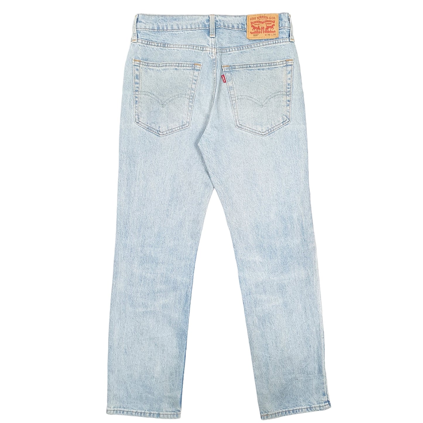 Mens Blue Levis Slim 516 JeansW30 L30