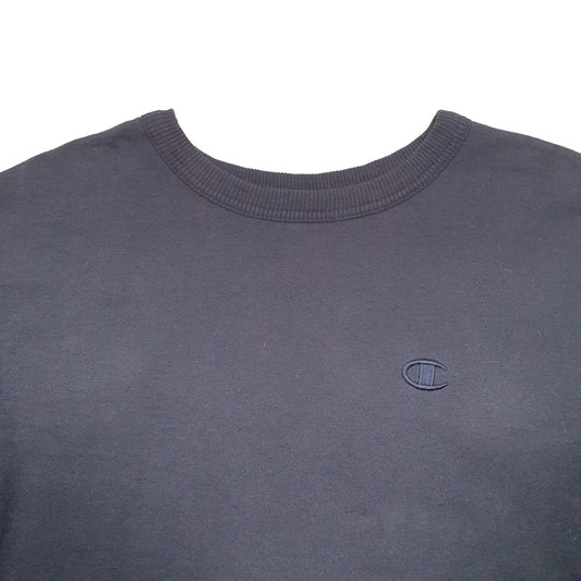 Mens Navy Champion  Crewneck Jumper