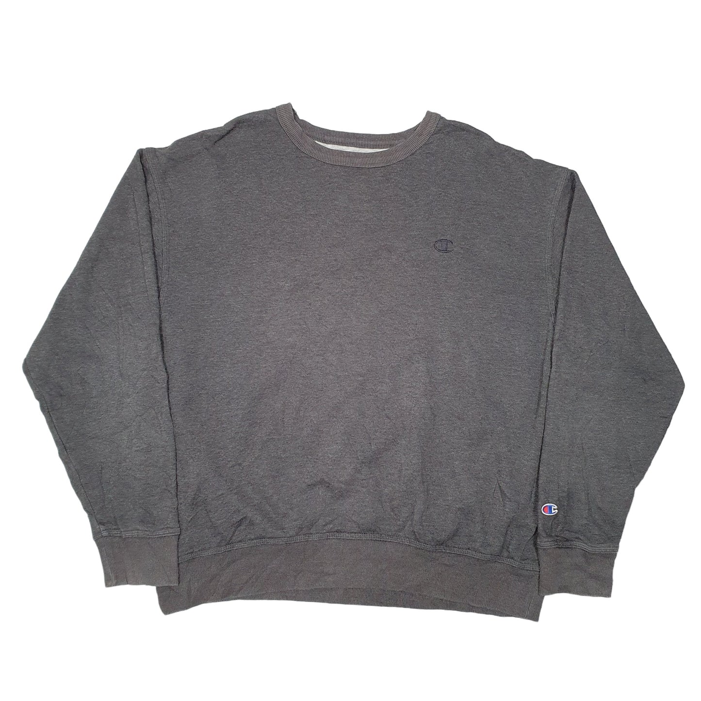 Mens Grey Champion  Crewneck Jumper