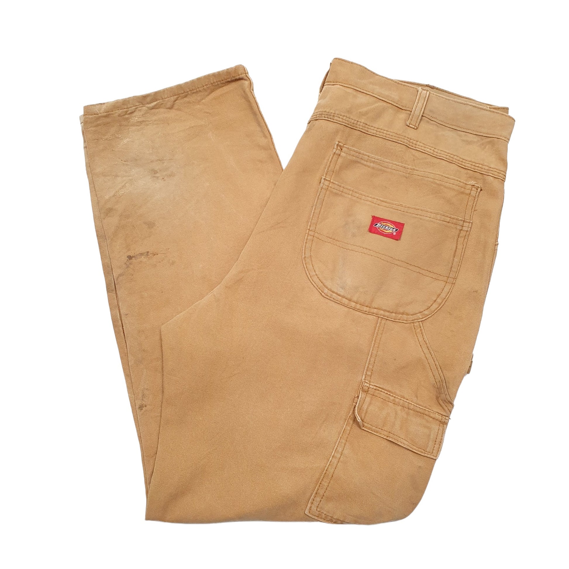 Mens Tan Dickies  Carpenter Trousers