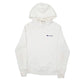 Mens White Champion Lightweight Hoodie Jumper