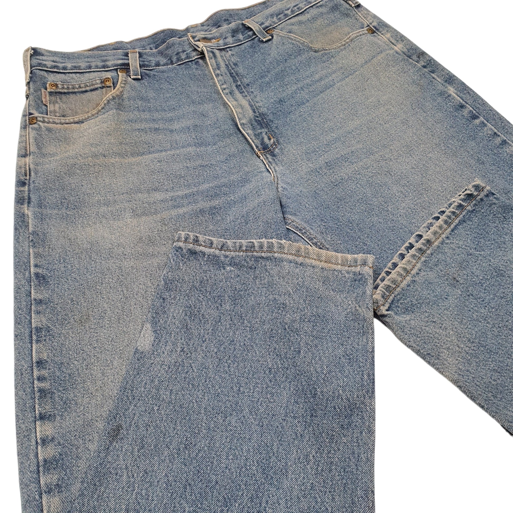 Mens Blue Carhartt Relaxed B160 JeansW38 L30
