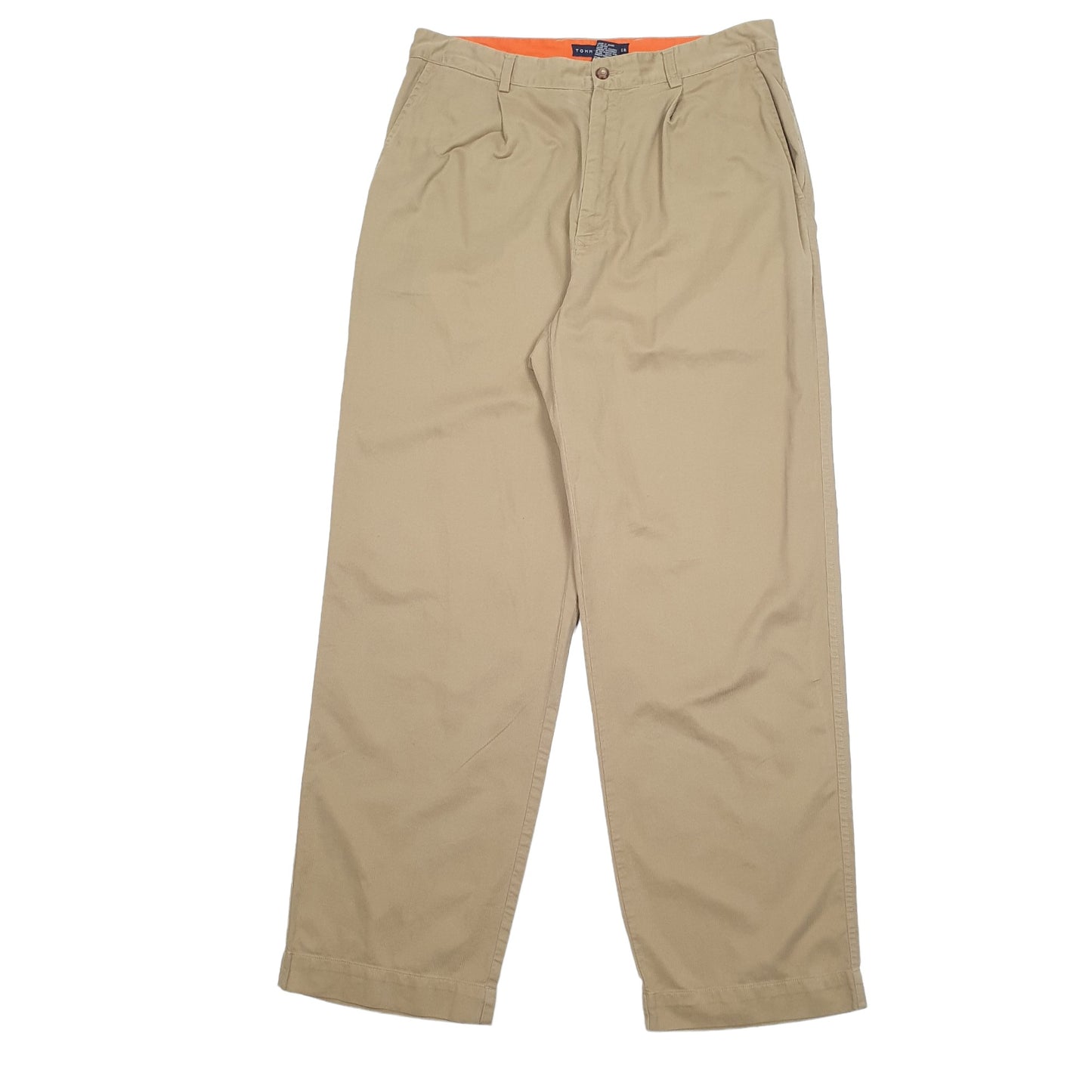 Mens Khaki Tommy Hilfiger  Corduroy Trousers
