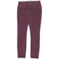 Womens Burgundy Calvin Klein  Corduroy Trousers