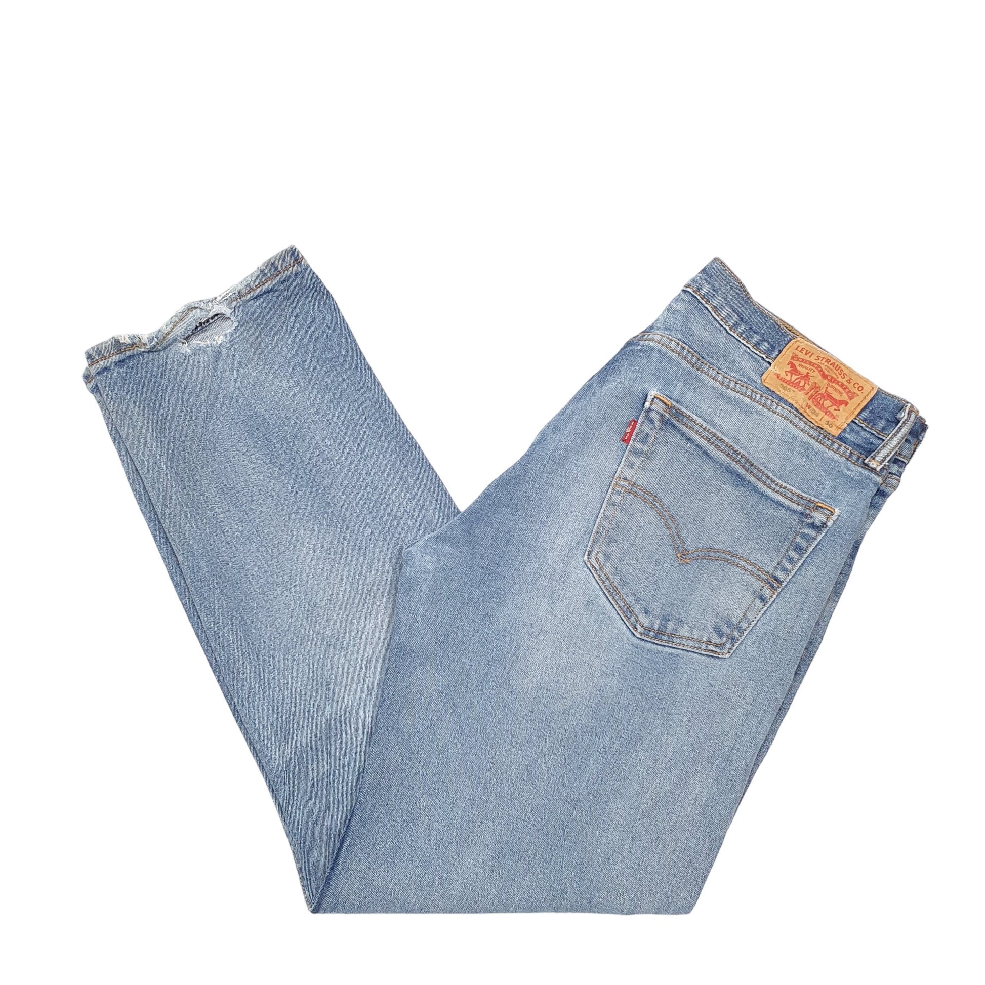 Mens Blue Levis Stretch 505 JeansW34 L30