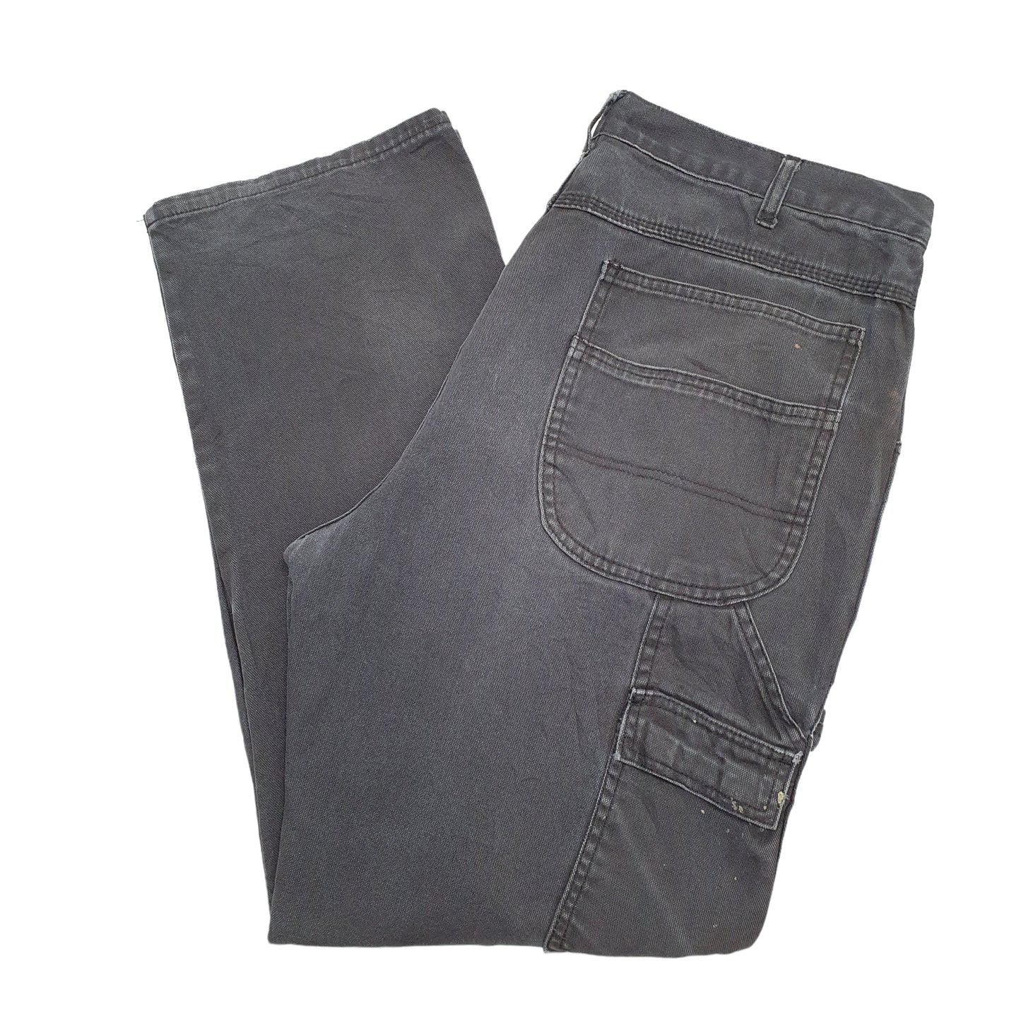 Mens Black Dickies  Carpenter Trousers