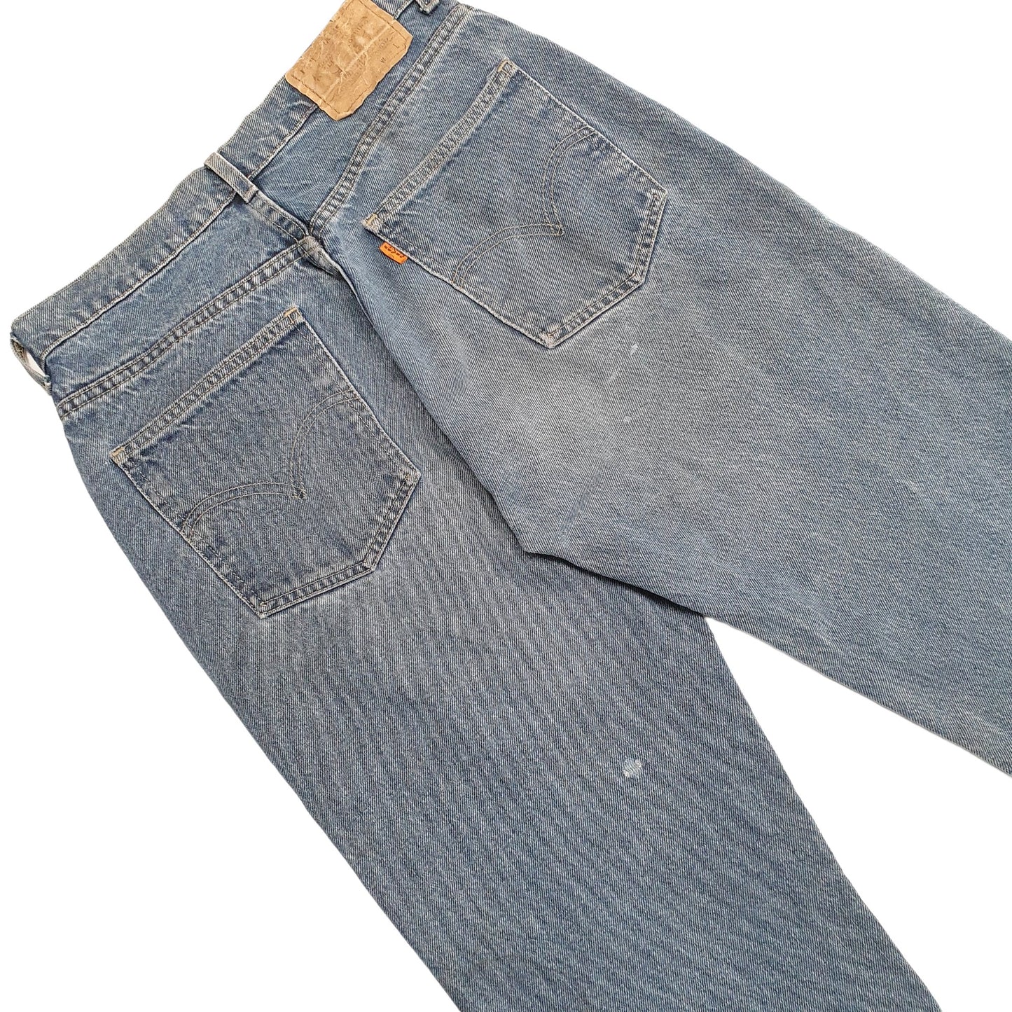 Mens Blue Levis  Orange Tab JeansW29 L32