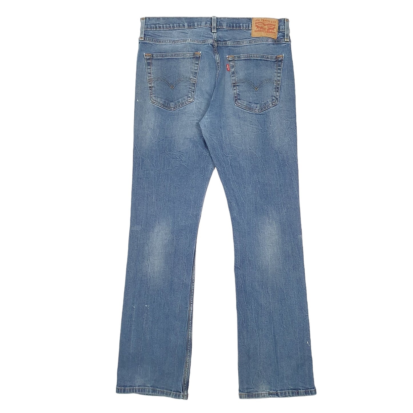 Mens Blue Levis Stretch 527 JeansW34 L32