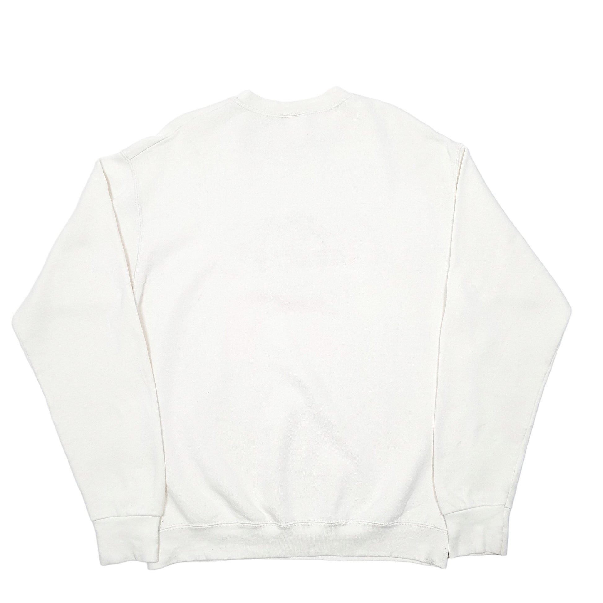 Mens Cream Lee Heavyweight Grandma Crewneck Jumper