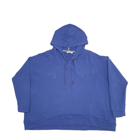 Womens Blue Puma Active Hoodie Jumper