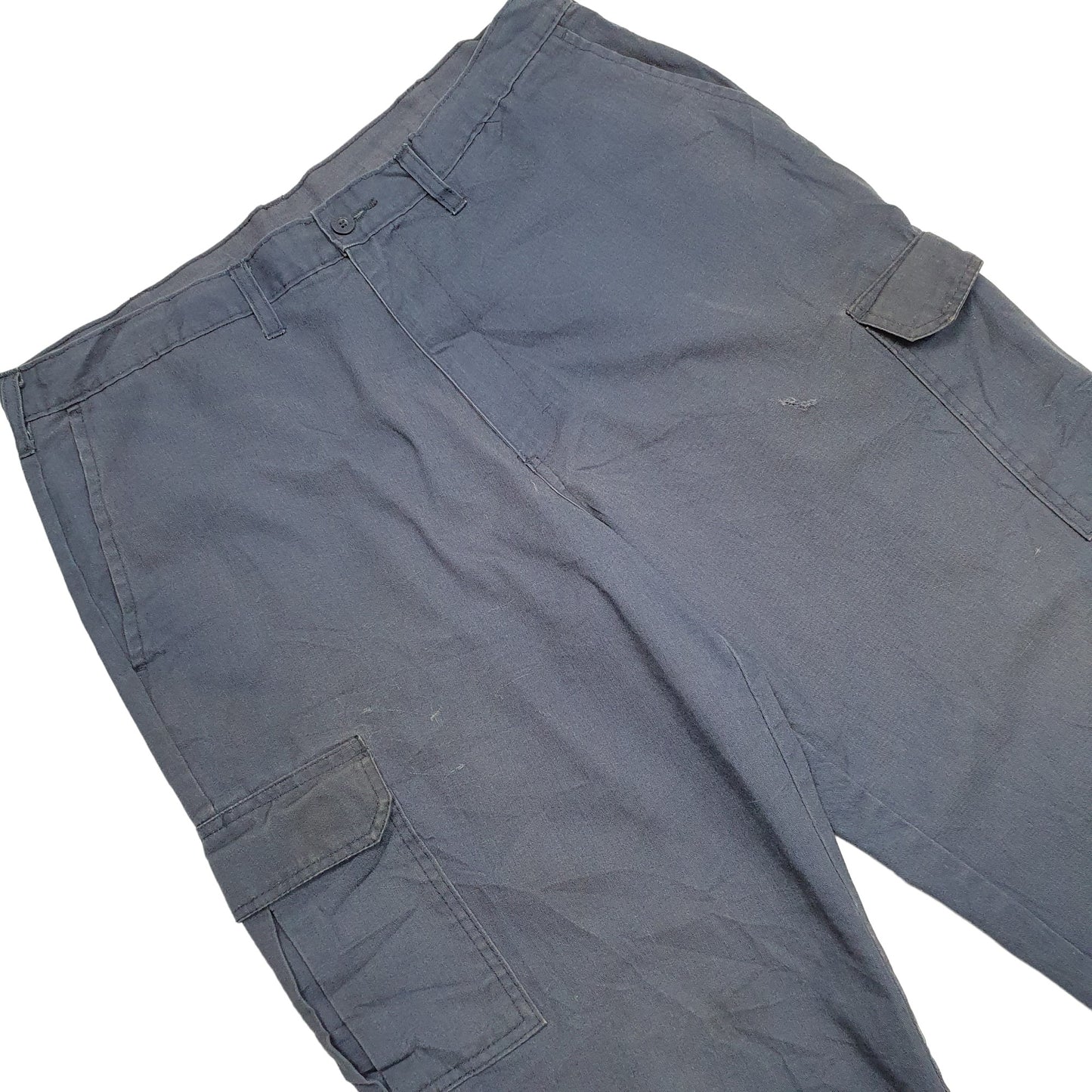 Mens Blue Dickies  Cargo Trousers