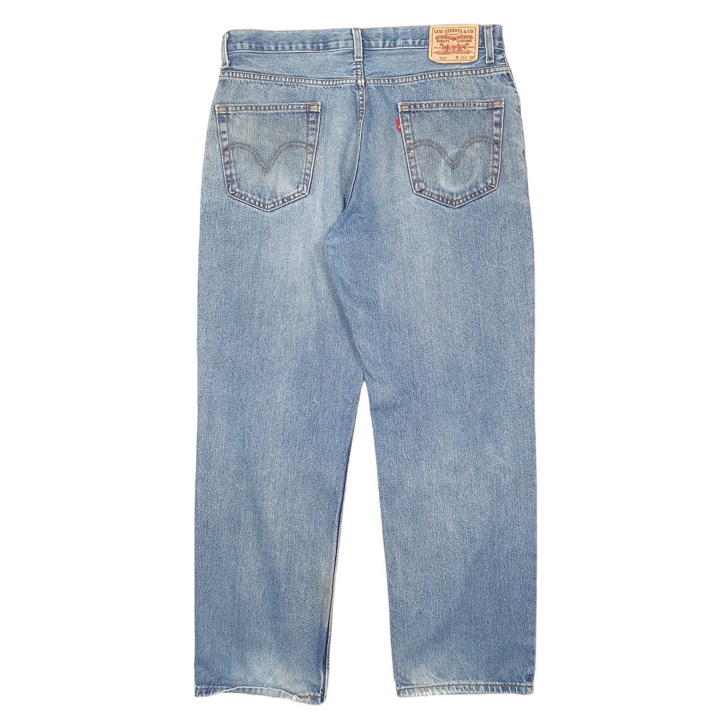 Mens Blue Levis  550 JeansW36 L30