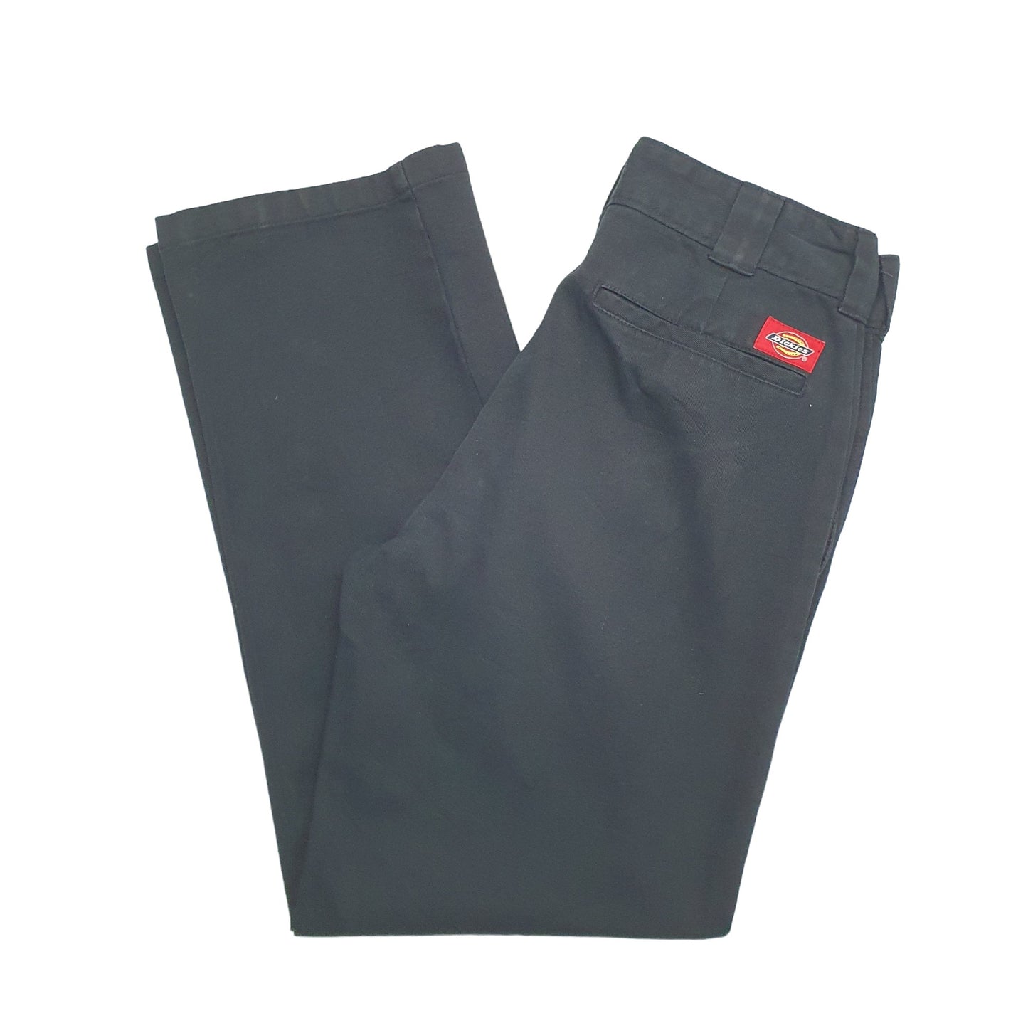 Mens Black Dickies  Chino Trousers