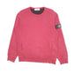 Mens Red Stone Island  Crewneck Jumper