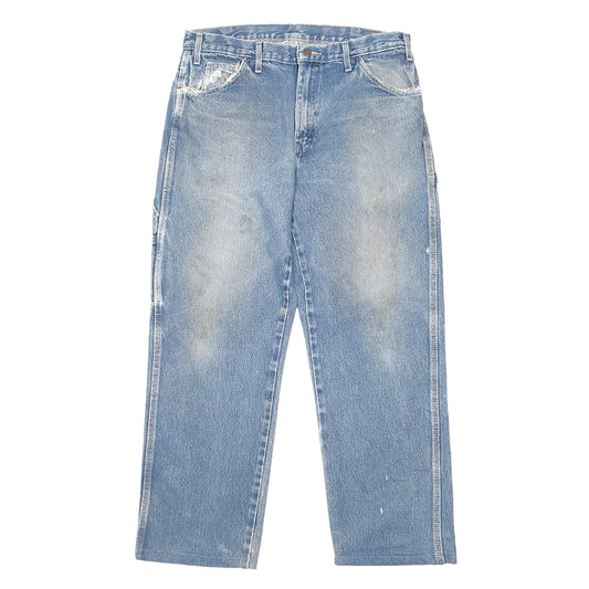 Mens Blue Dickies Carpenter Carpenter JeansW34 L30
