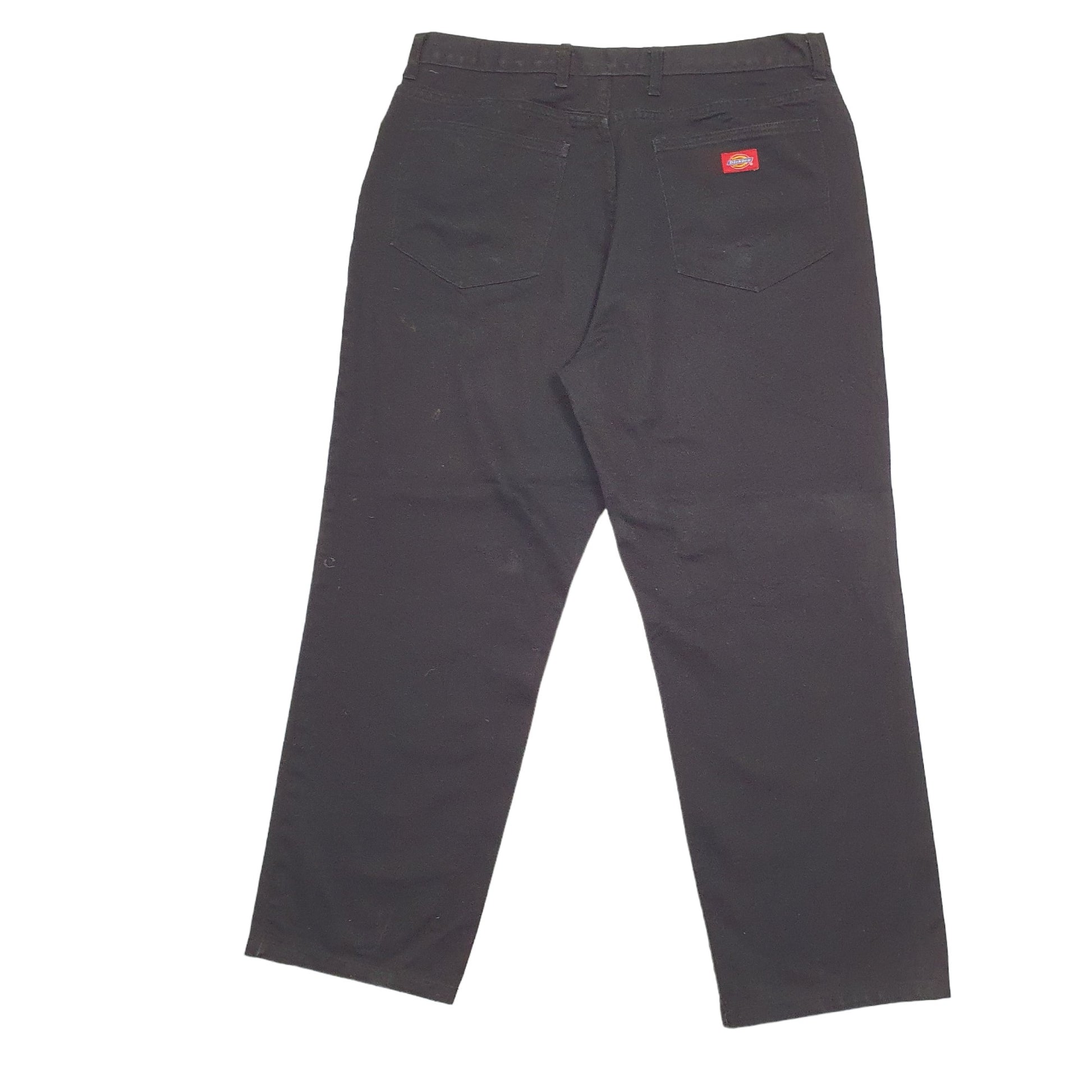 Mens Black Dickies  Carpenter Trousers