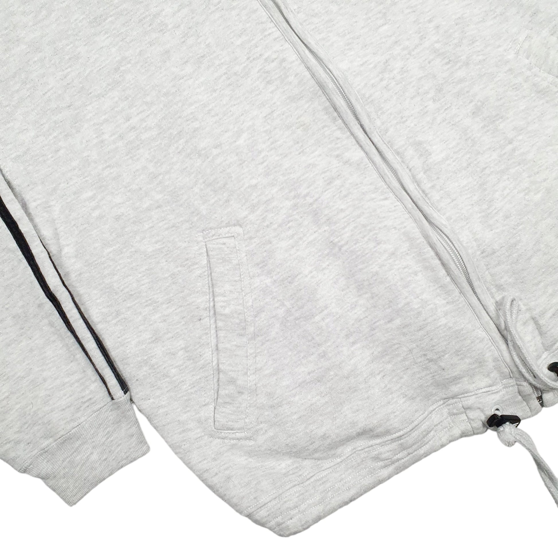 Womens Grey Adidas  Hoodie Jumper