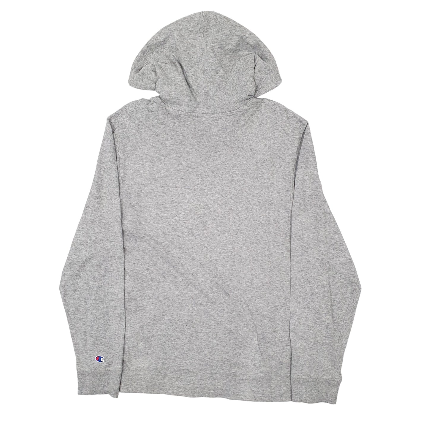 Mens Grey Champion Lightweight Hoodie Jumper