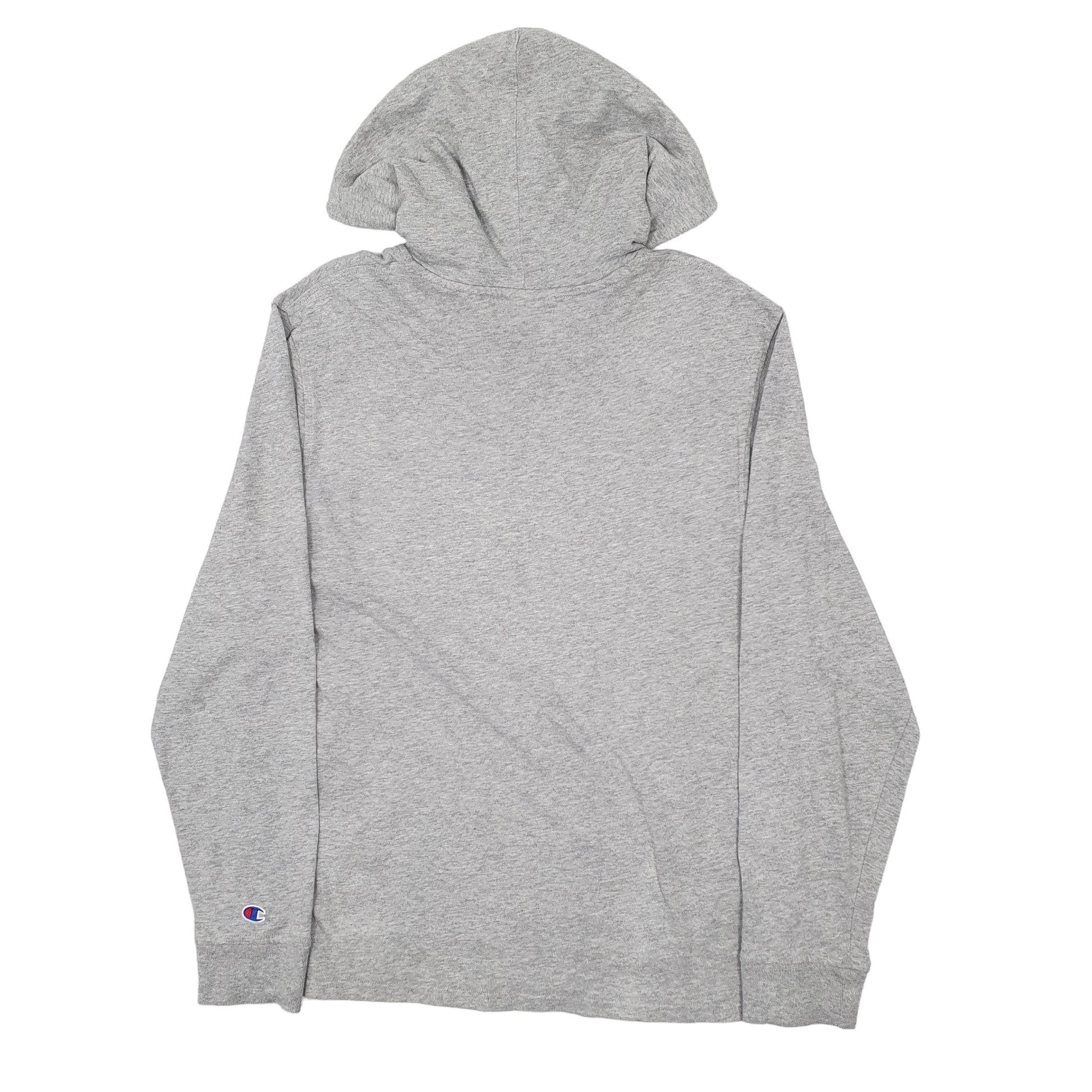 Mens Grey Champion Lightweight Hoodie Jumper