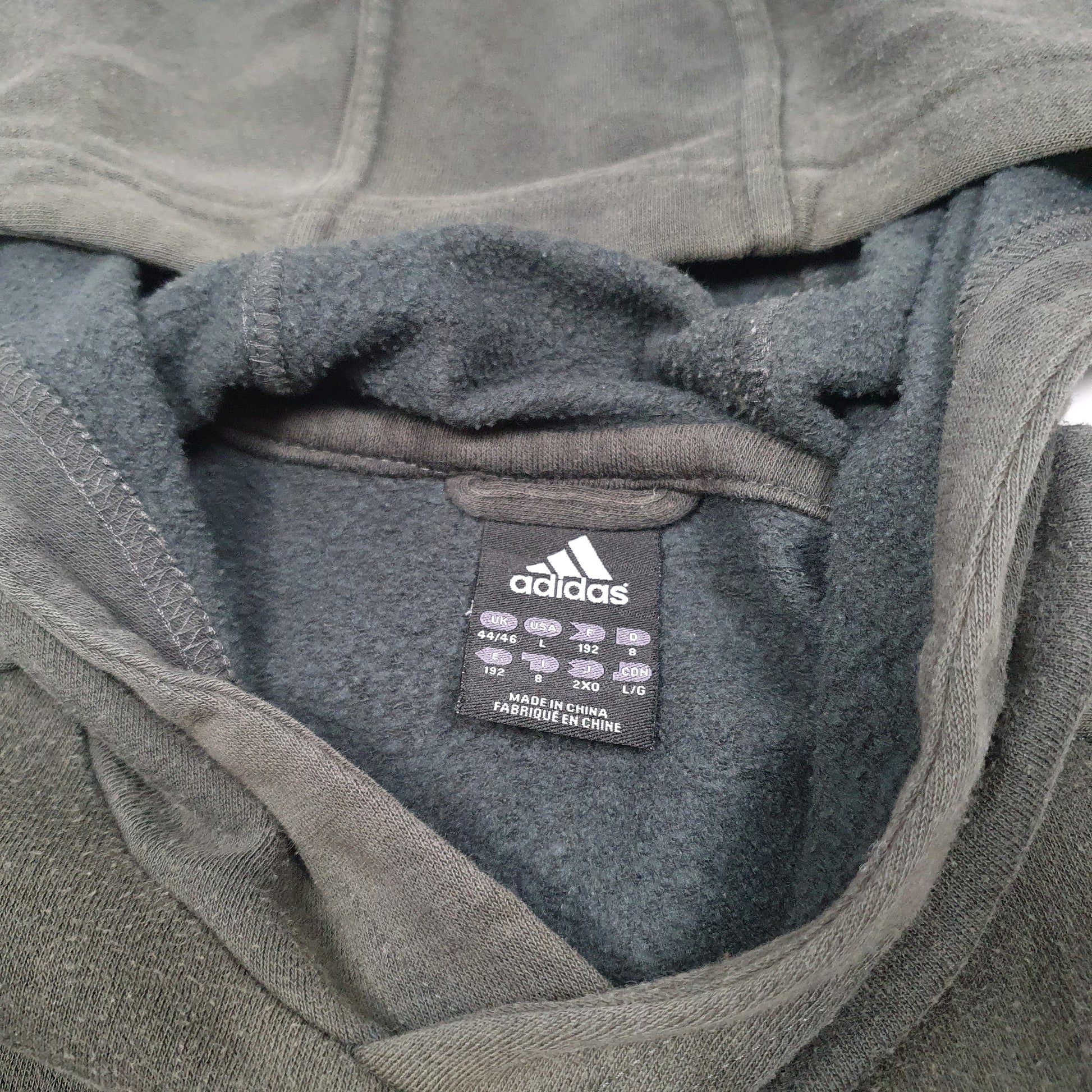 Mens Black Adidas Liverpool Football Club Hoodie Jumper