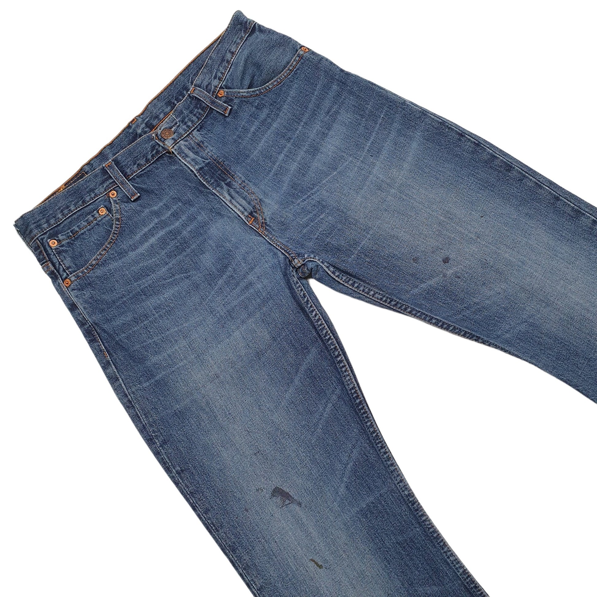 Mens Blue Levis  517 JeansW33 L32