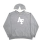 Mens Grey Nike Air Force Hoodie Jumper