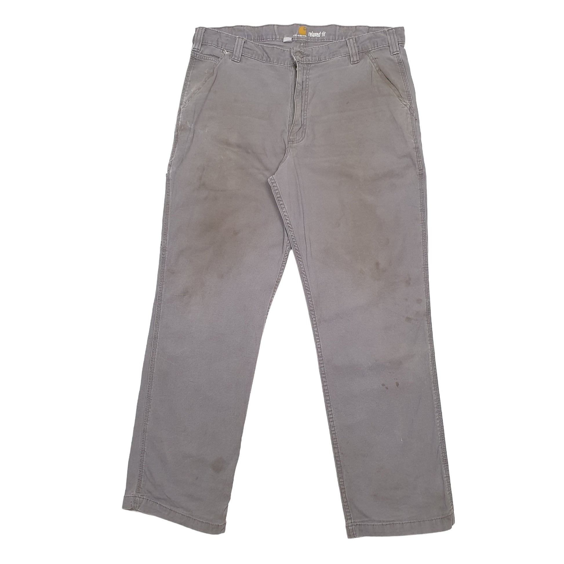 Mens Grey Carhartt  Carpenter Trousers
