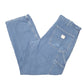 Mens Blue Carhartt Carpenter Dungaree Fit 382-83 JeansW32 L30