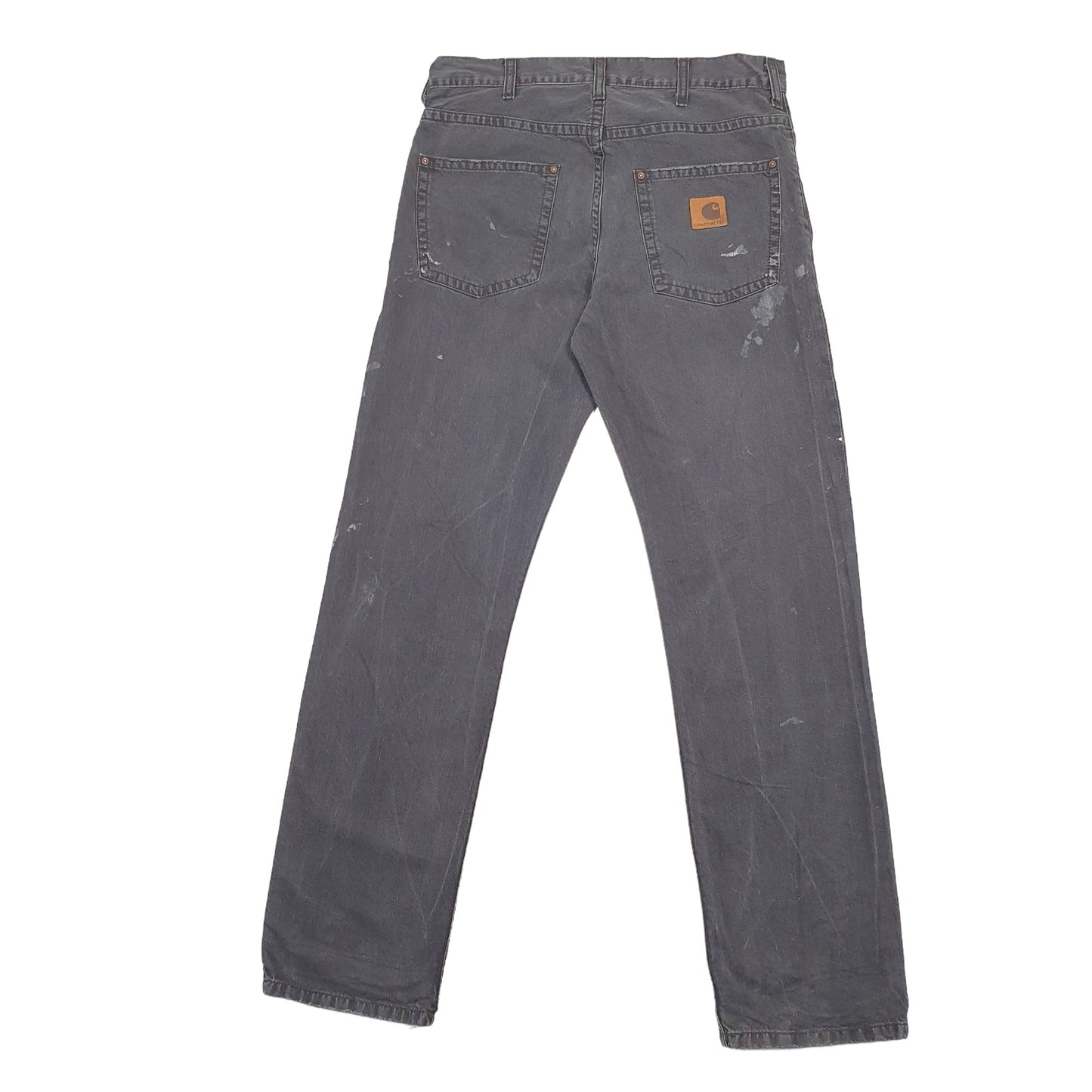 Mens Black Carhartt  Straight JeansW33 L32