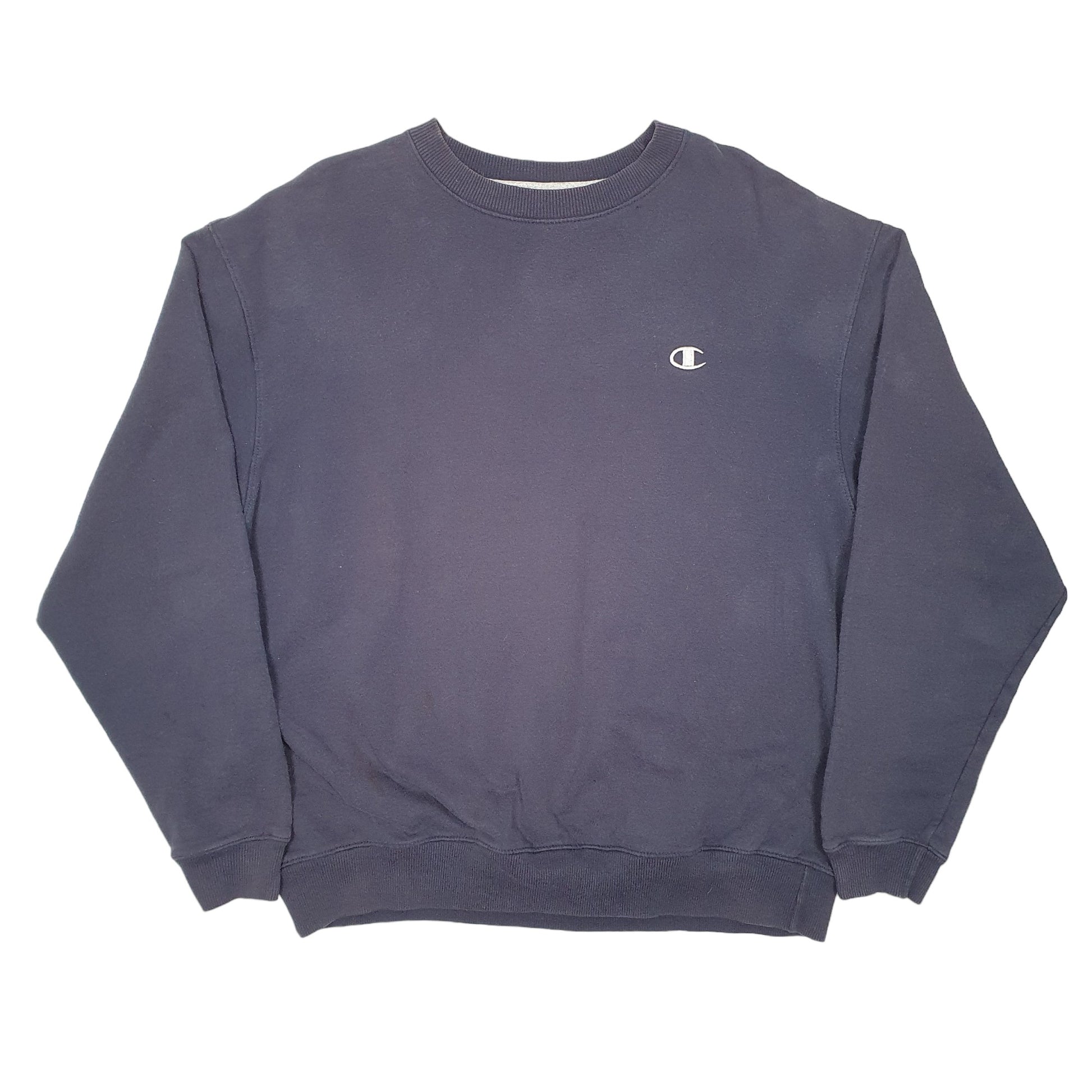 Mens Navy Champion  Crewneck Jumper