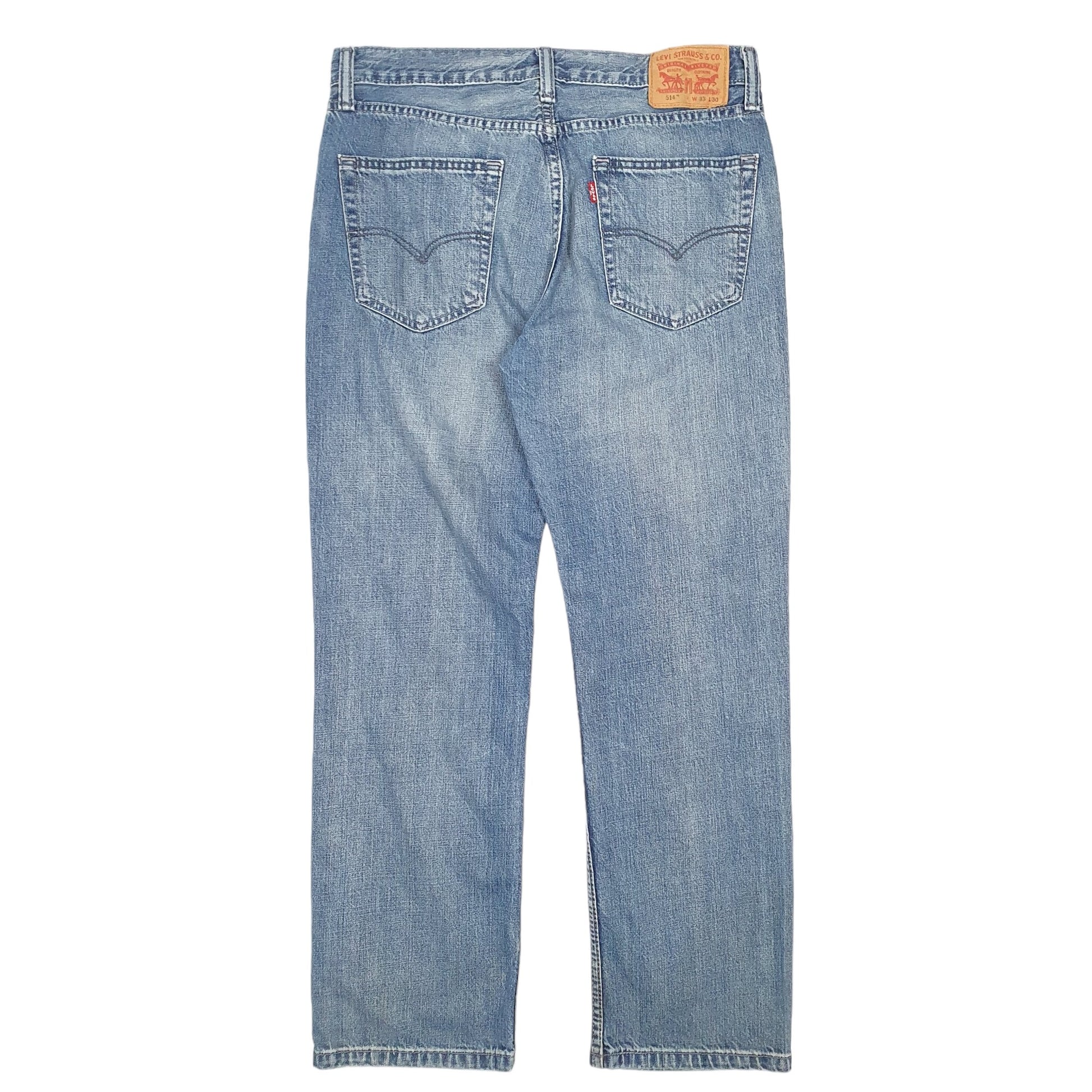 Mens Blue Levis  514 JeansW33 L30