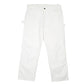 Mens White Dickies Double Knee Painter Decorator Carpenter Trousers