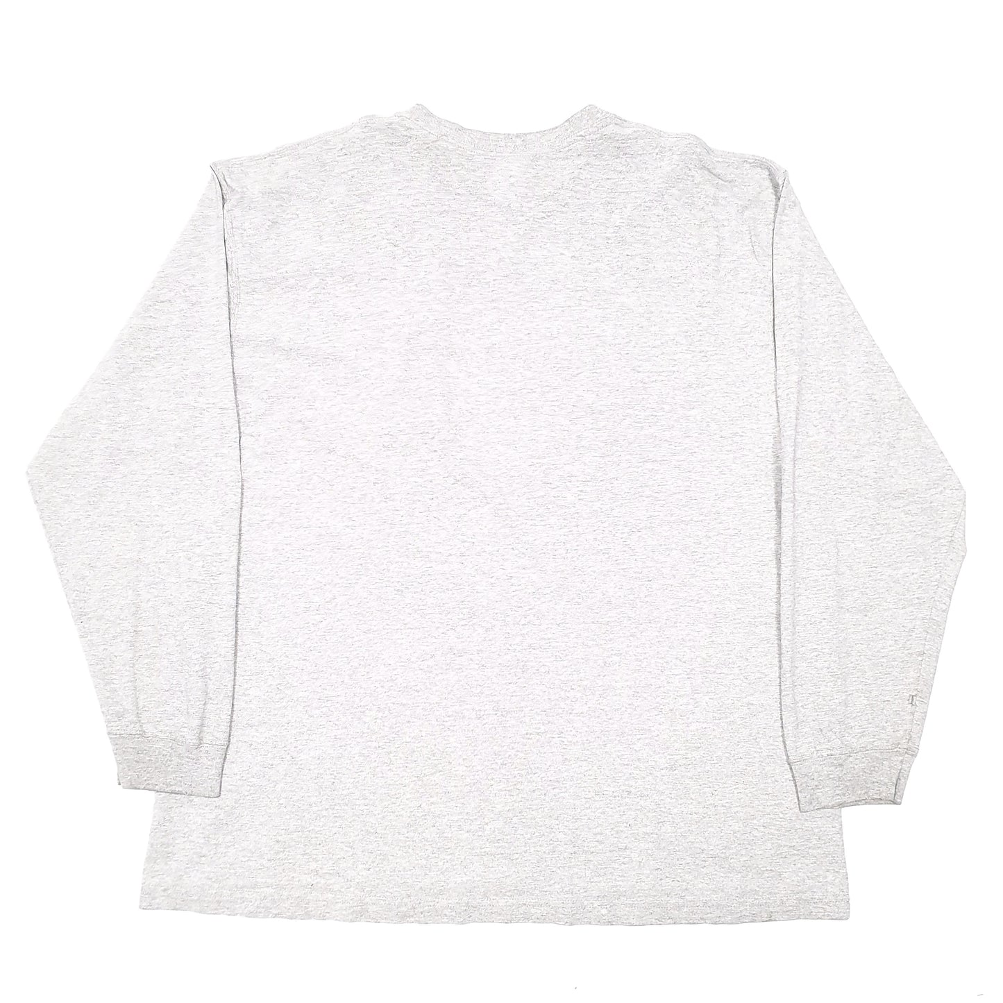 Mens Grey Carhartt Pocket Workwear Long Sleeve T Shirt