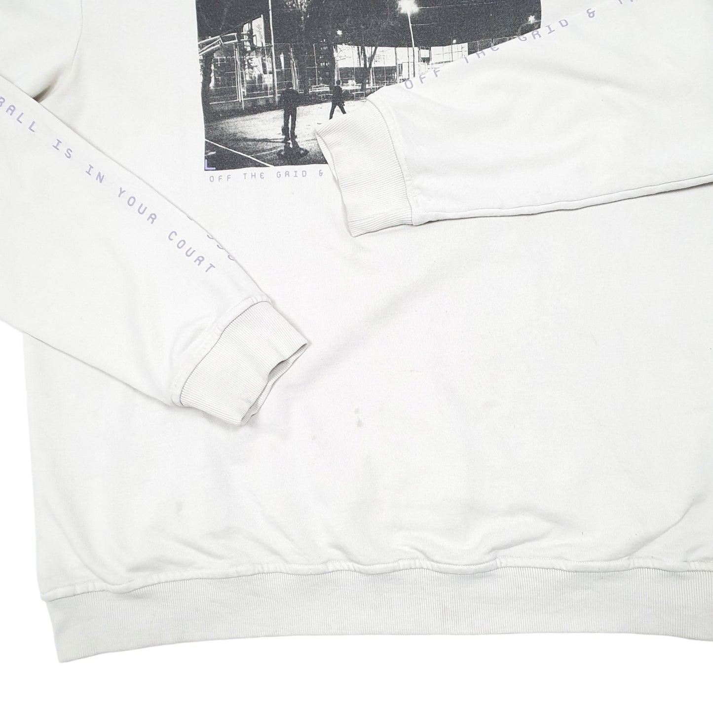 Mens Grey H&M Off The Grid Crewneck Jumper