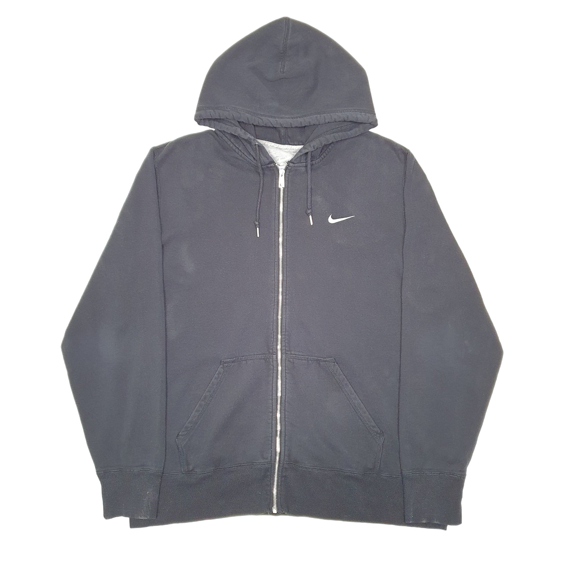 Mens Black Nike Hoodie Full Zip Jumper