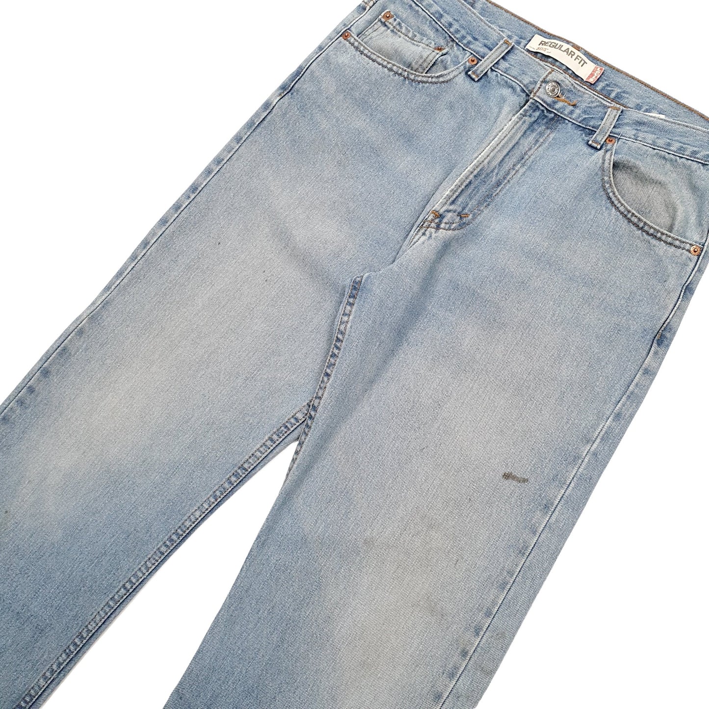 Mens Blue Levis  505 JeansW34 L30