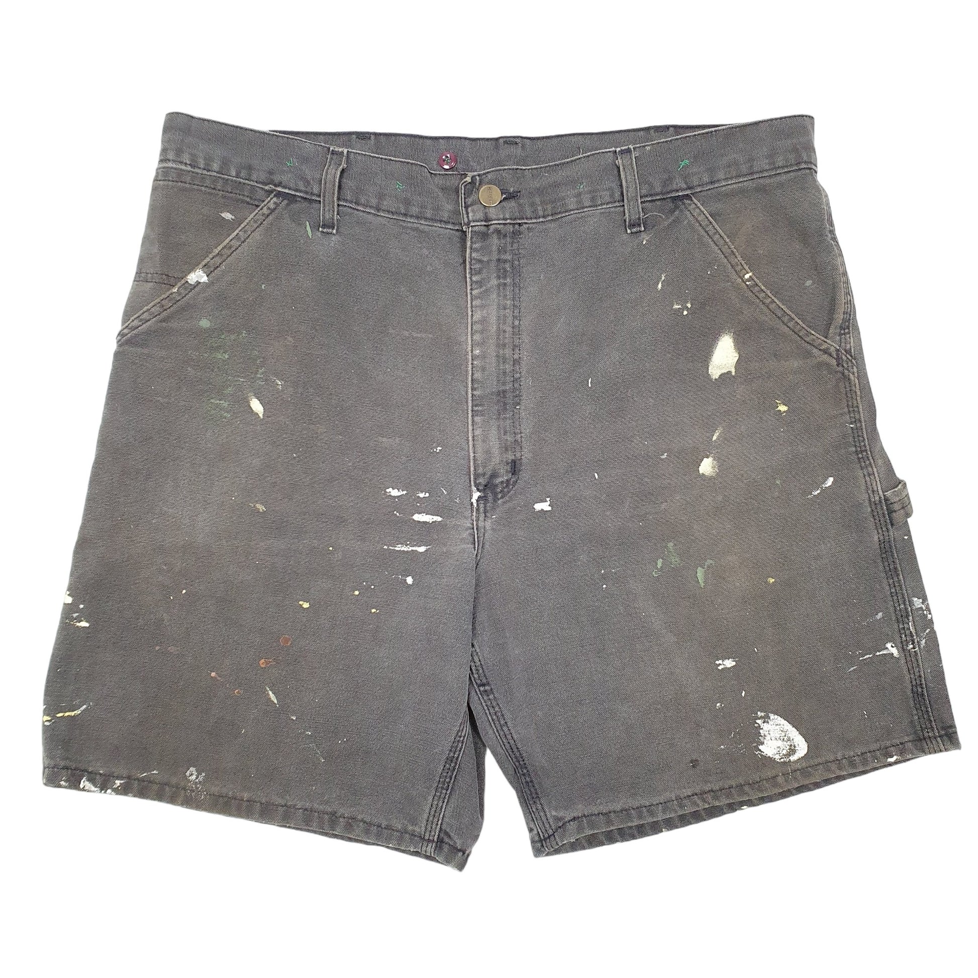 Mens Black Carhartt  Carpenter Shorts
